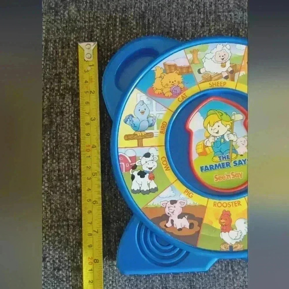 SEE N' SAY Vintage The  Farmer Says Toy - Tested Works - Picture 7 of 7